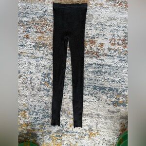 Forever 21 Black Cotton Leggings, Small